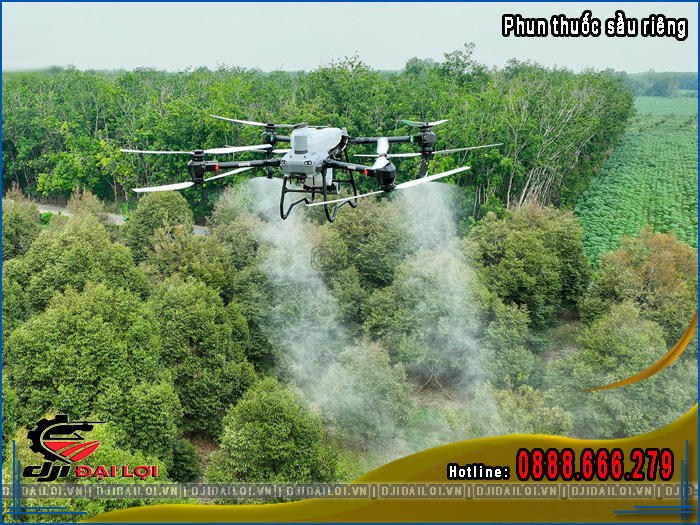 Drone phun thuốc sầu riêng loại nào tốt