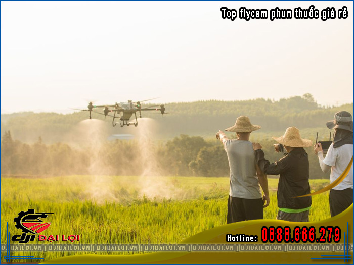 Top 7 flycam phun thuốc trừ sâu giá rẻ đáng mua nhất