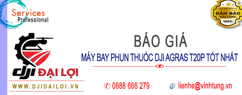 Máy bay phun thuốc DJI T20P