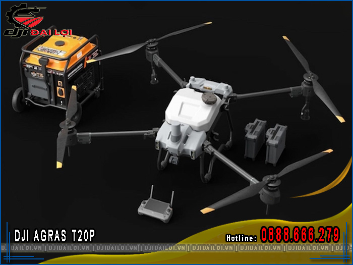 Máy bay phun thuốc DJI T20P