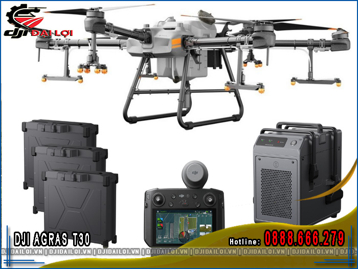 Máy bay phun thuốc DJI T30