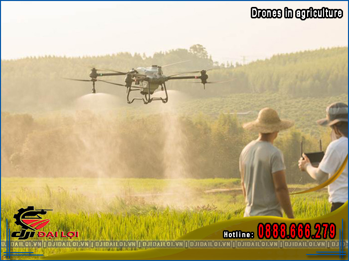 Máy bay không người lái trong nông nghiệp chọn loại nào