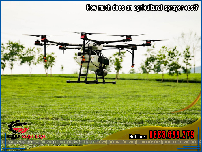 agricultural spraying drone cost