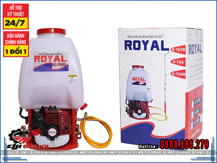 Máy phun thuốc trừ sâu Royal K767B