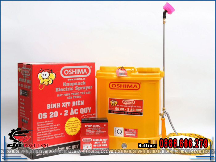 Máy phun thuốc chạy điện Oshima OS20