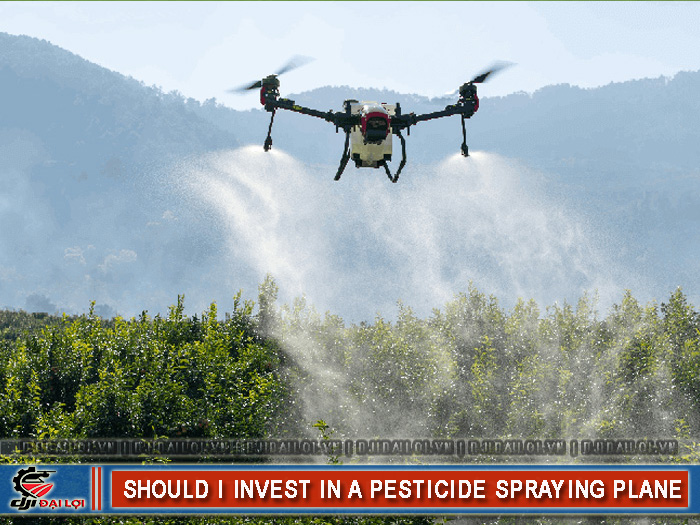Hướng dẫn tính hiệu quả đầu tư máy bay phun thuốc trừ sâu