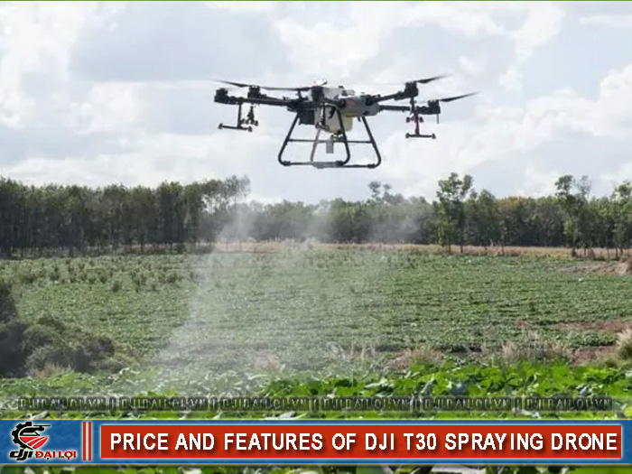 So sánh giá và tính năng máy bay phun thuốc T30 DJI chi tiết