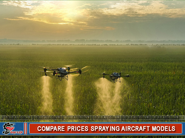 So sánh giá các dòng máy bay xịt thuốc phổ biến hiện nay