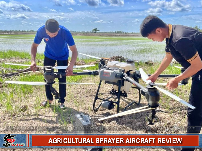 Kinh nghiệm chọn máy bay xịt thuốc phù hợp từng loại lúa