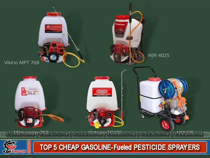 Top 5 máy phun thuốc trừ sâu chạy xăng giá rẻ nên mua