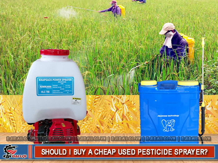 Có nên mua máy phun thuốc trừ sâu cũ giá rẻ không?