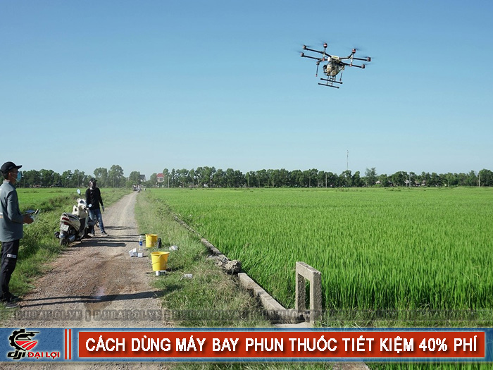 Hướng dẫn phun thuốc trừ sâu bằng máy bay giảm chi phí 40%