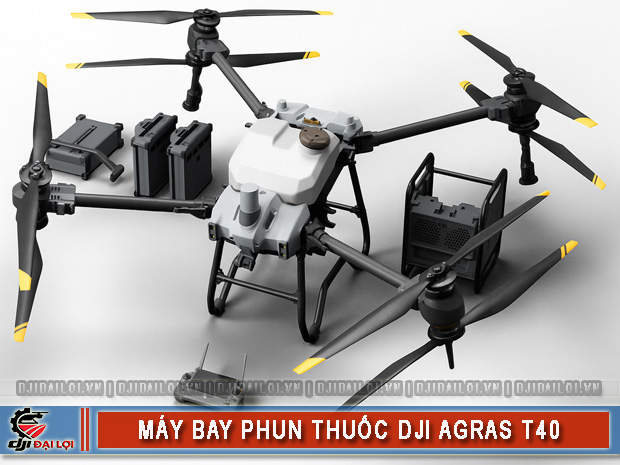 Máy bay phun thuốc DJI T40