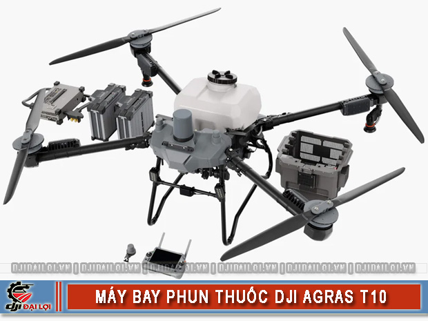 Máy bay phun thuốc DJI T10
