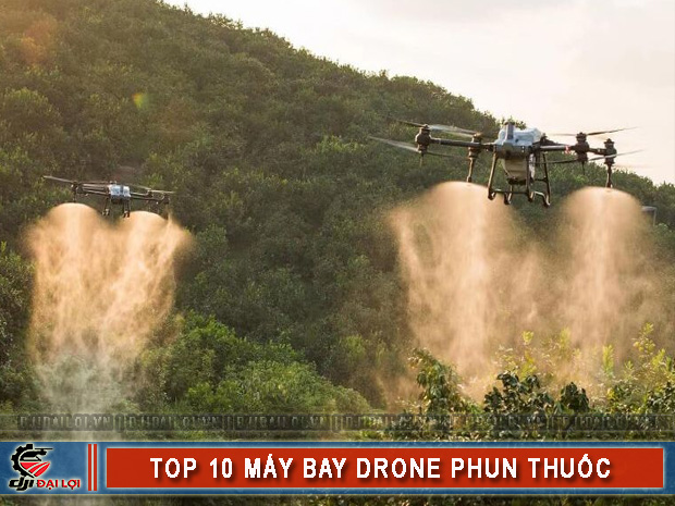 Top 10 máy bay drone phun thuốc trừ sâu nên mua