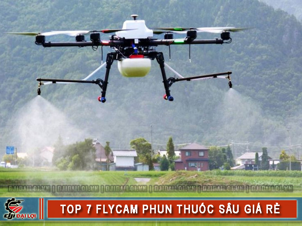 Top 7 flycam phun thuốc trừ sâu giá rẻ đáng mua nhất