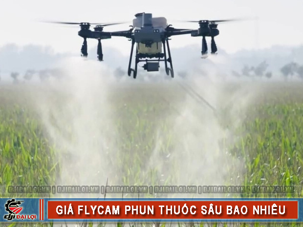 Giá flycam phun thuốc trừ sâu mới nhất bao nhiêu