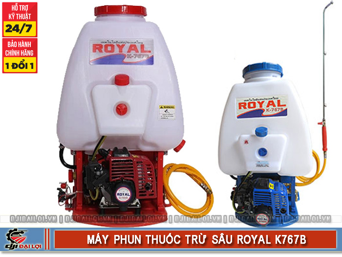 Máy phun thuốc trừ sâu Royal K767B